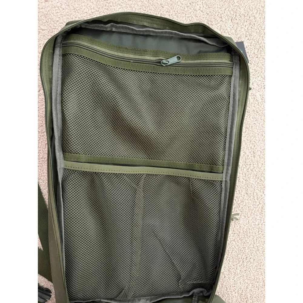 New! Ciana Men Backpack Military Tactical 40L Olive Green MOLLE Hiking School